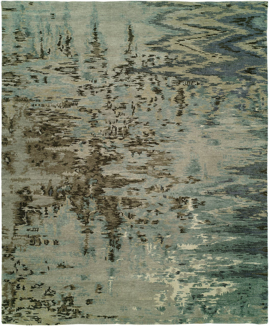 2' x 3' Modern Hand-Knotted Wool rug, Rug #ND3091