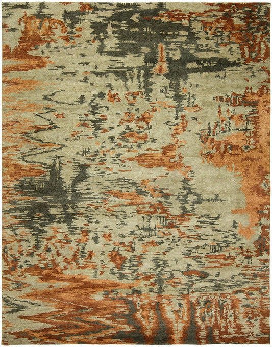 2' x 3' Modern Hand-Knotted Wool rug, Rug #ND3181