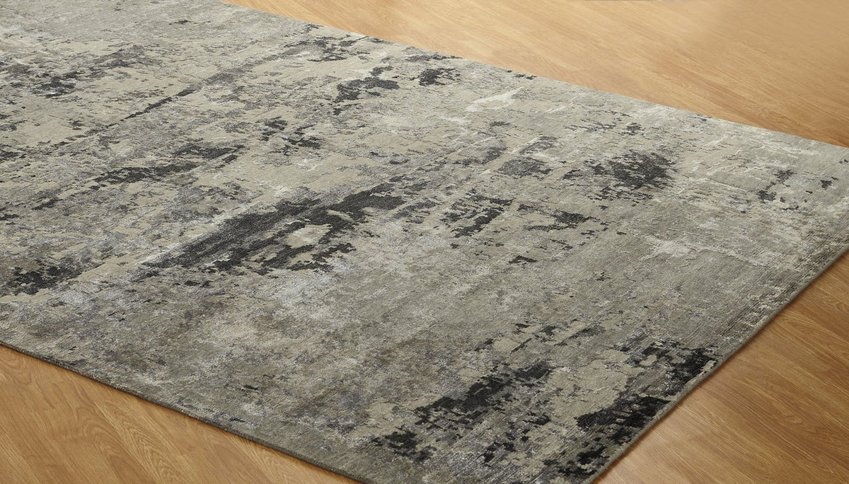 3' x 5' Modern Hand-Knotted Silk rug, Rug #NL3871