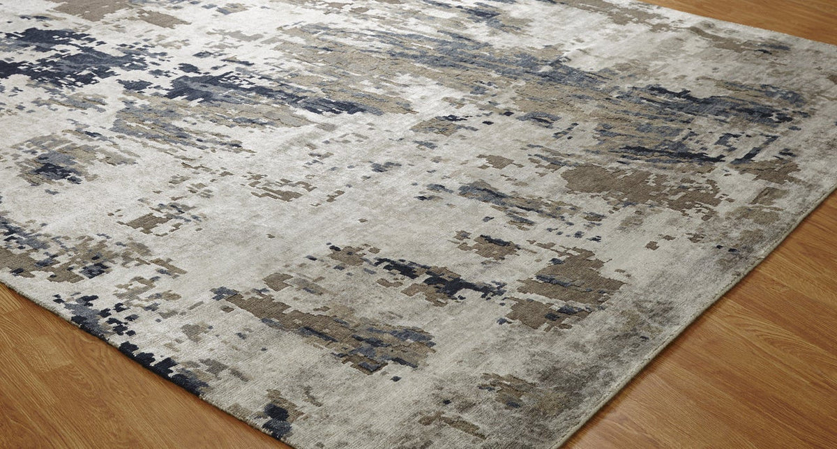 3' x 5' Modern Hand-Knotted Silk rug, Rug #NL3881