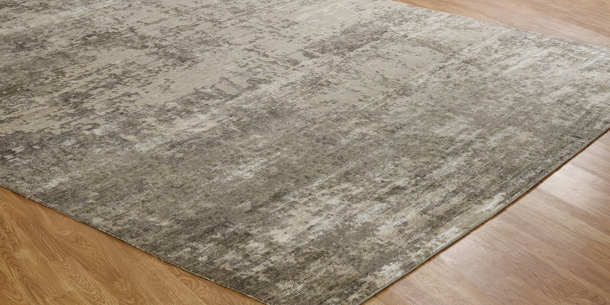 3' x 5' Modern Hand-Knotted Silk rug, Rug #NL3891