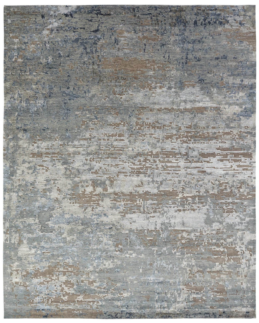 2' x 3' Modern Hand-Knotted Silk rug, Rug #NL3901