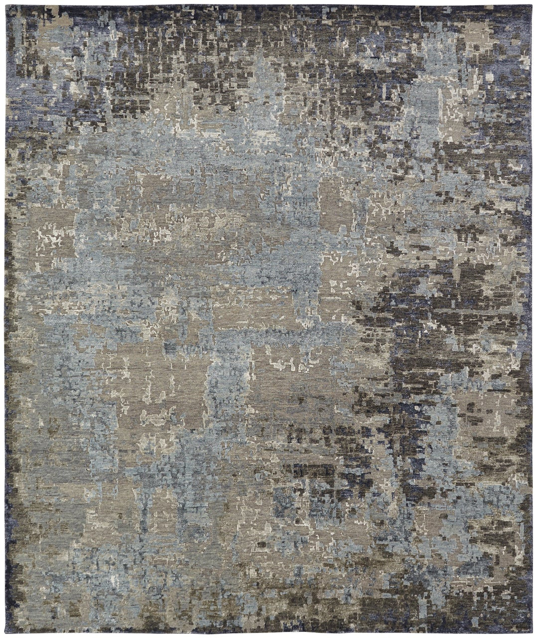 2' x 3' Modern Hand-Knotted Silk rug, Rug #NL3911