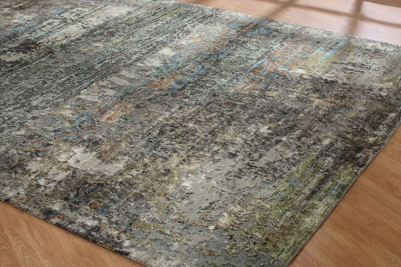 3' x 5' Modern Hand-Knotted Silk rug, Rug #NL3931