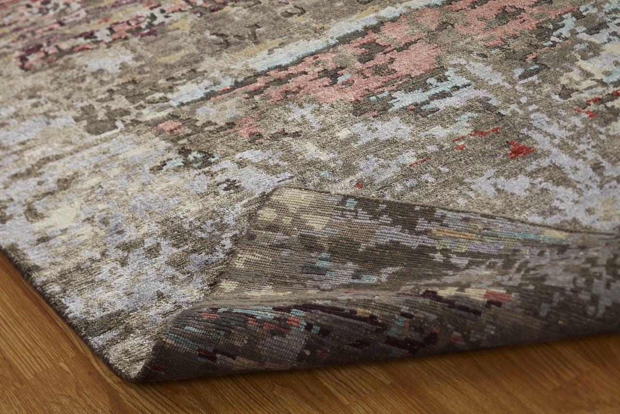 3' x 5' Modern Hand-Knotted Silk rug, Rug #NL3941