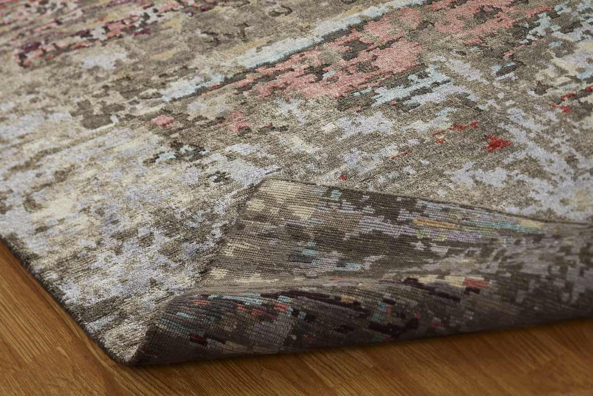 3' x 5' Modern Hand-Knotted Silk rug, Rug #NL3941