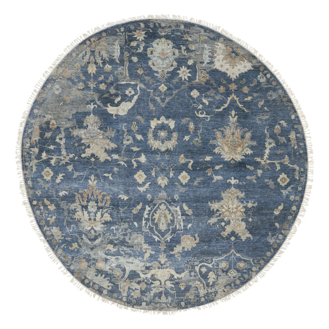 4' x 6' Transitional Hand-Knotted Wool rug, Rug #OB0871