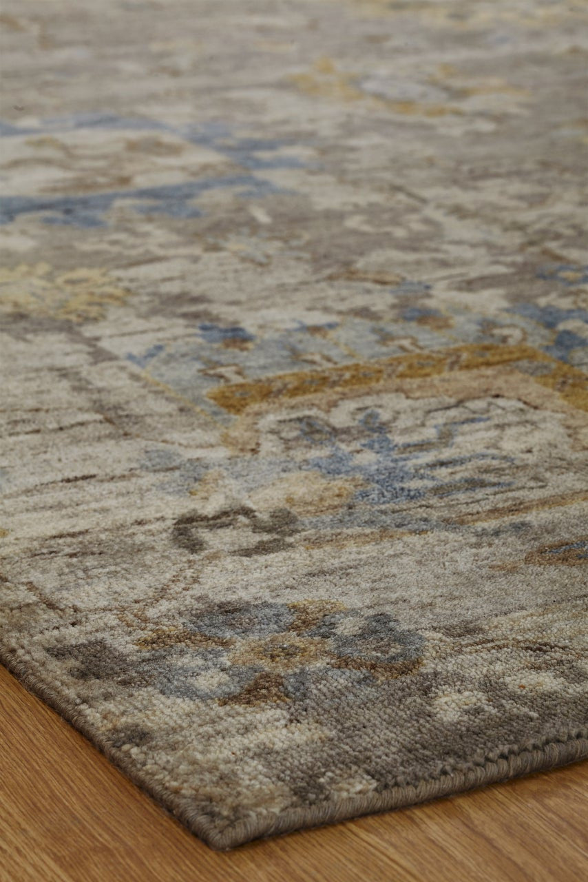 3' x 5' Transitional Hand-Knotted Wool rug, Rug #OB0891