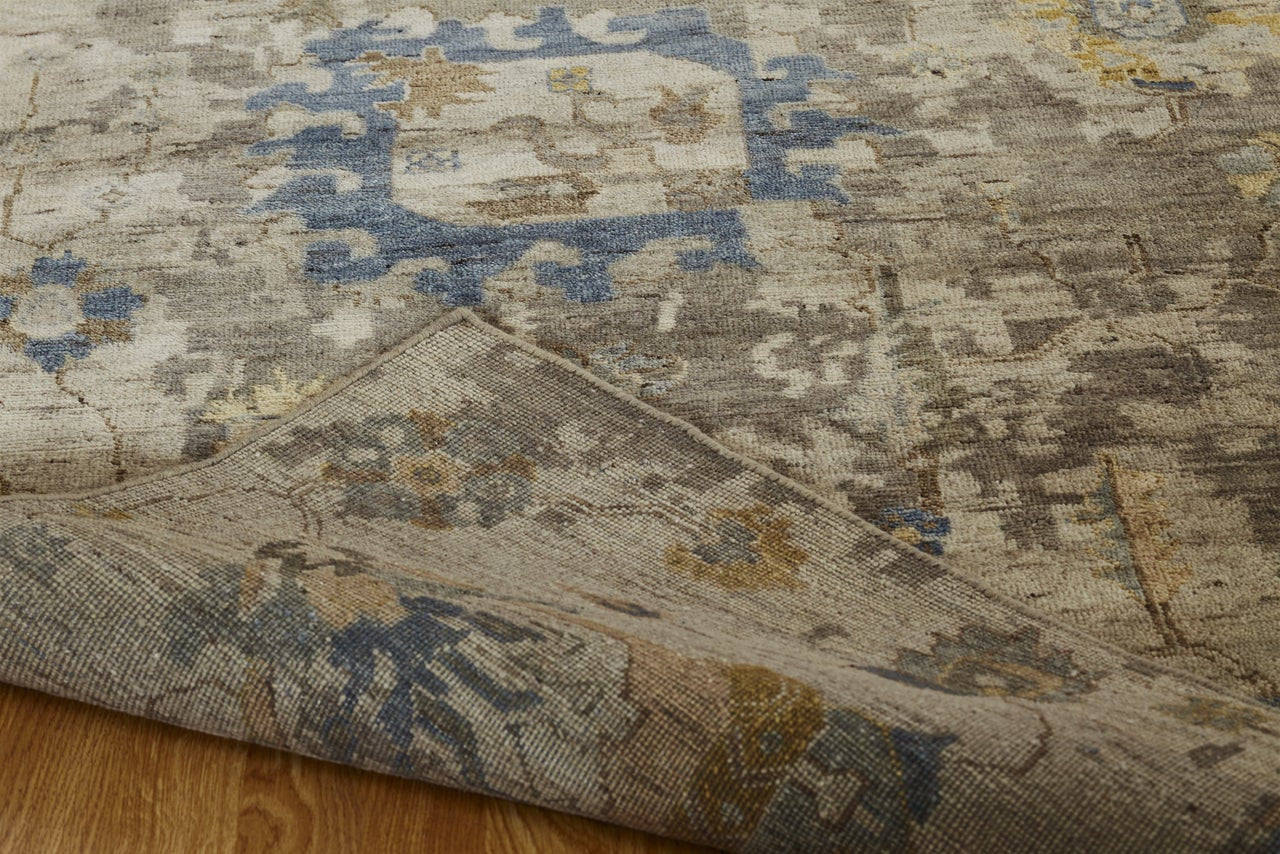 4' x 6' Transitional Hand-Knotted Wool rug, Rug #OB0891