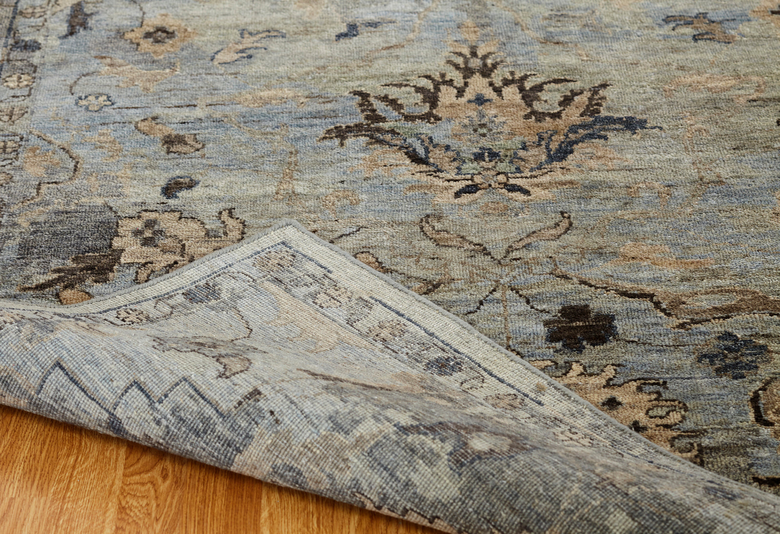 4' x 6' Transitional Hand-Knotted Wool rug, Rug #OB0911