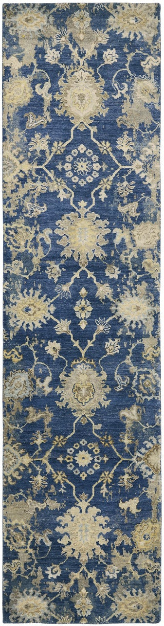 6' x 9' Transitional Hand-Knotted Wool rug, Rug #OB0931