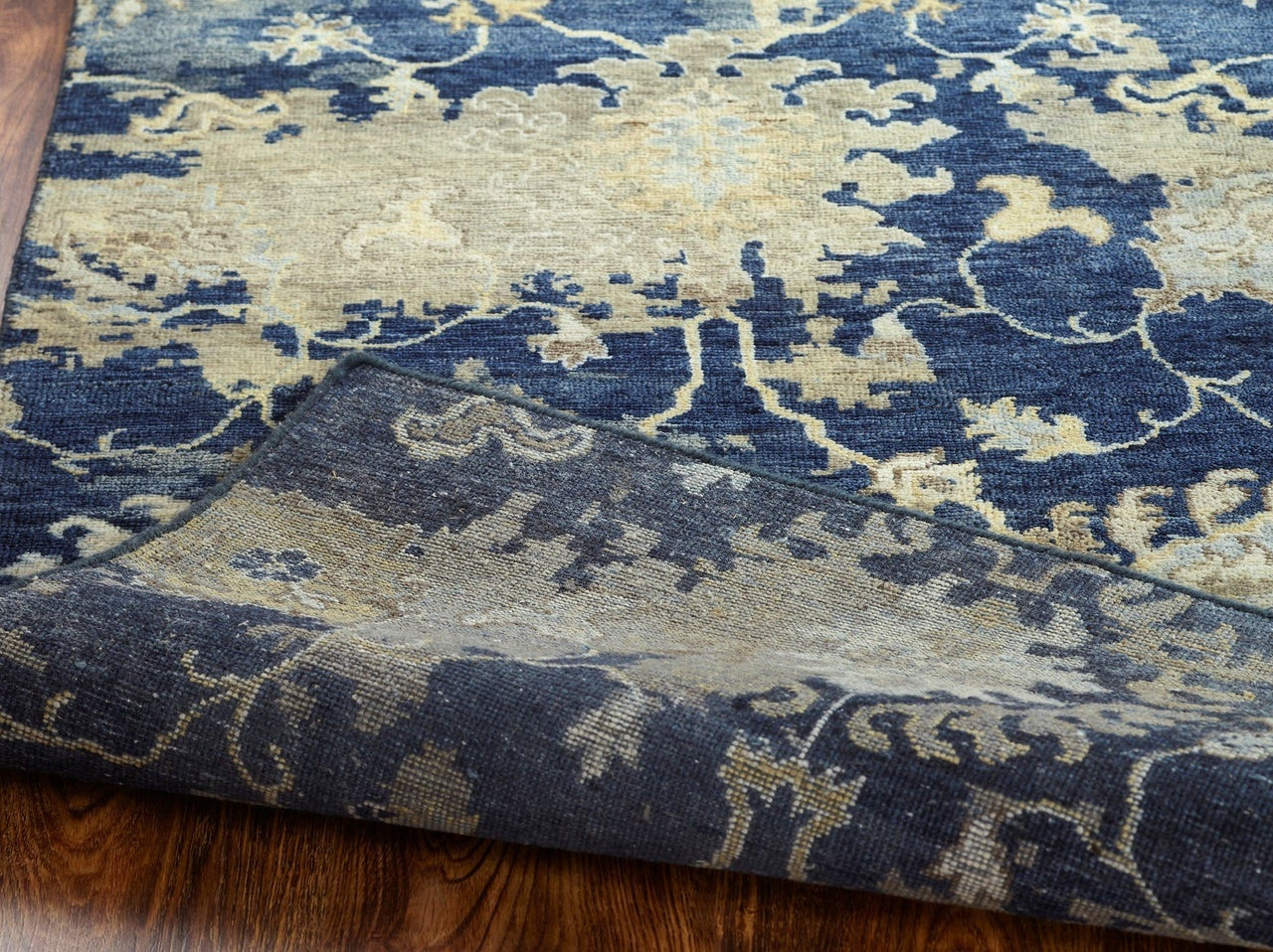 4' x 6' Transitional Hand-Knotted Wool rug, Rug #OB0931