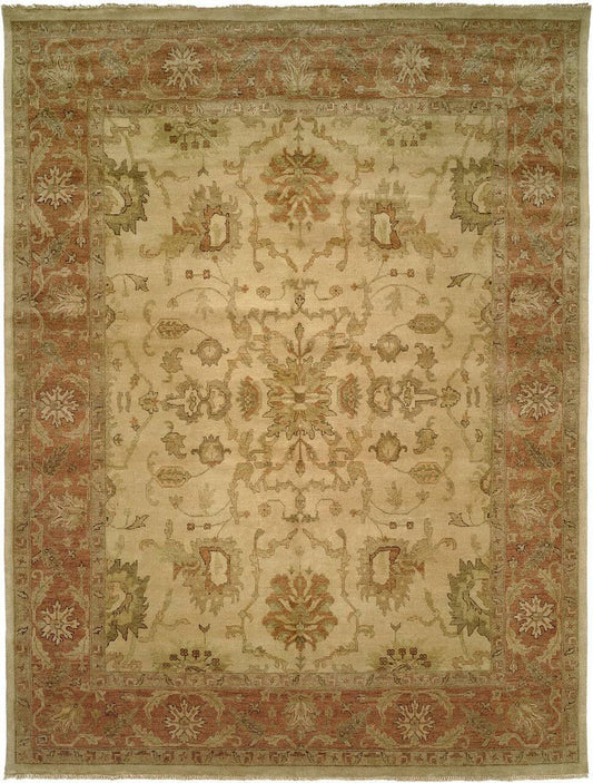 2' x 3' Oushak Hand-Knotted Wool rug, Rug #OU4061