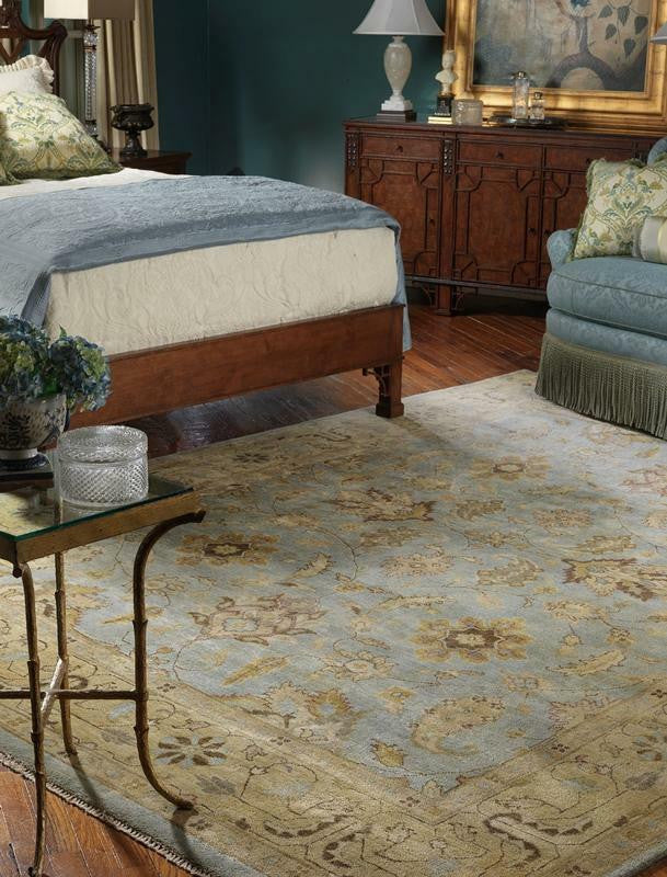 5' x 7' Oushak Hand-Knotted Wool rug, Rug #OU4161