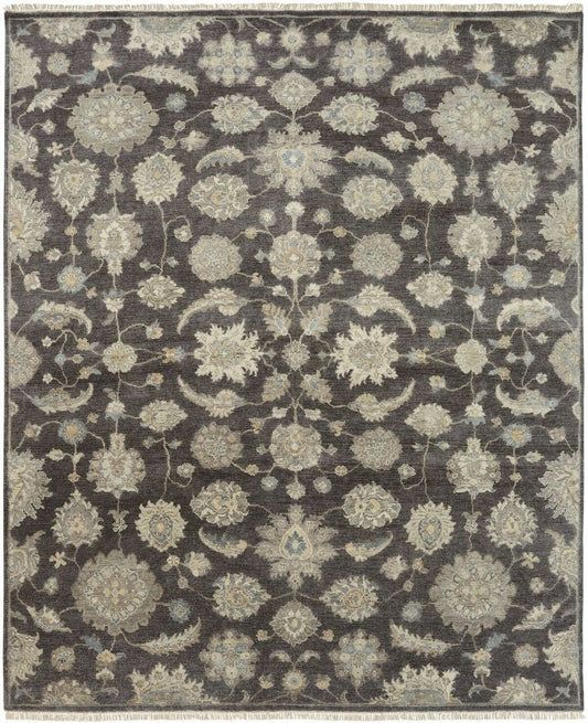 2' x 3' Oushak Hand-Knotted Wool rug, Rug #OU4701