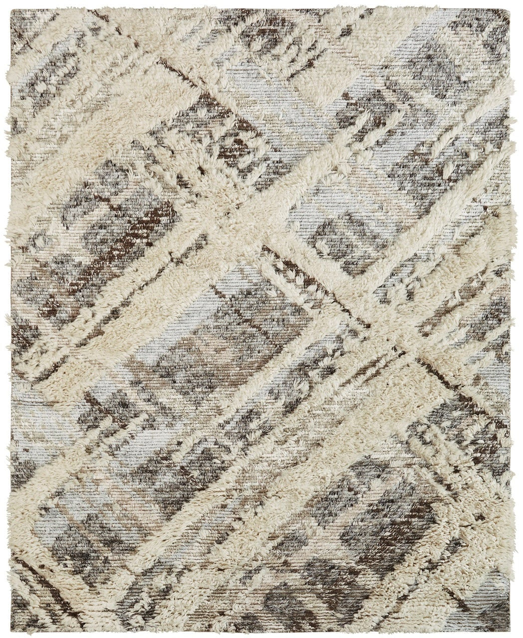 2' x 3' Modern Hand-Knotted Wool rug, Rug #PO0161