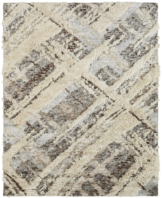 2' x 3' Modern Hand-Knotted Wool rug, Rug #PO0161