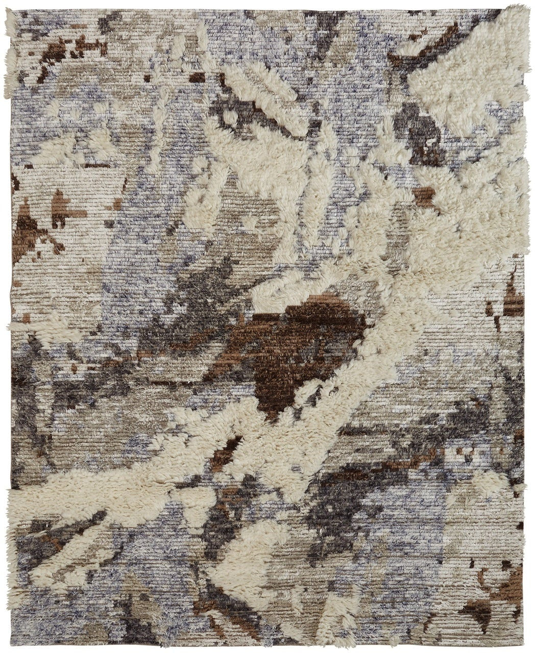 2' x 3' Modern Hand-Knotted Wool rug, Rug #PO0171