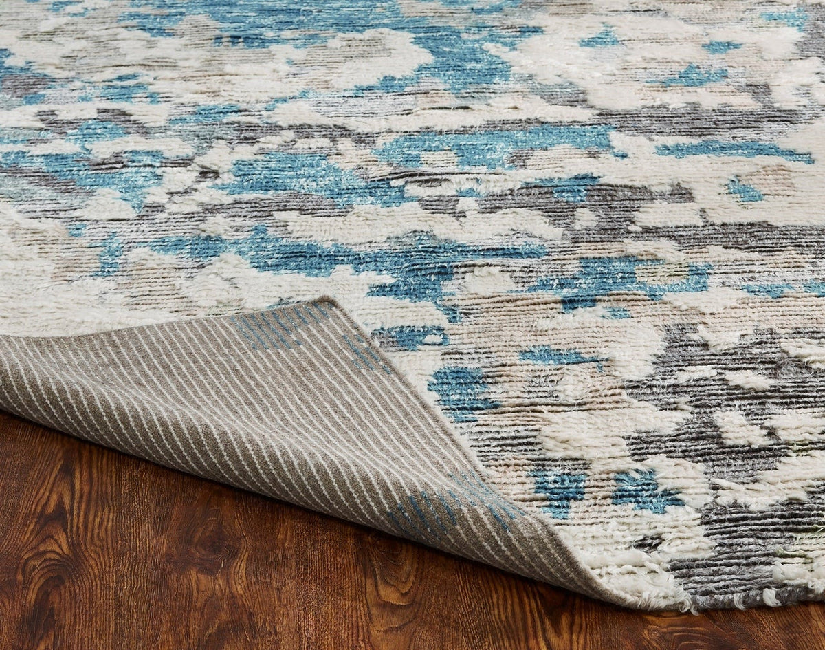 3'6" x 5'6" Modern Hand-Knotted Wool rug, Rug #PO0201