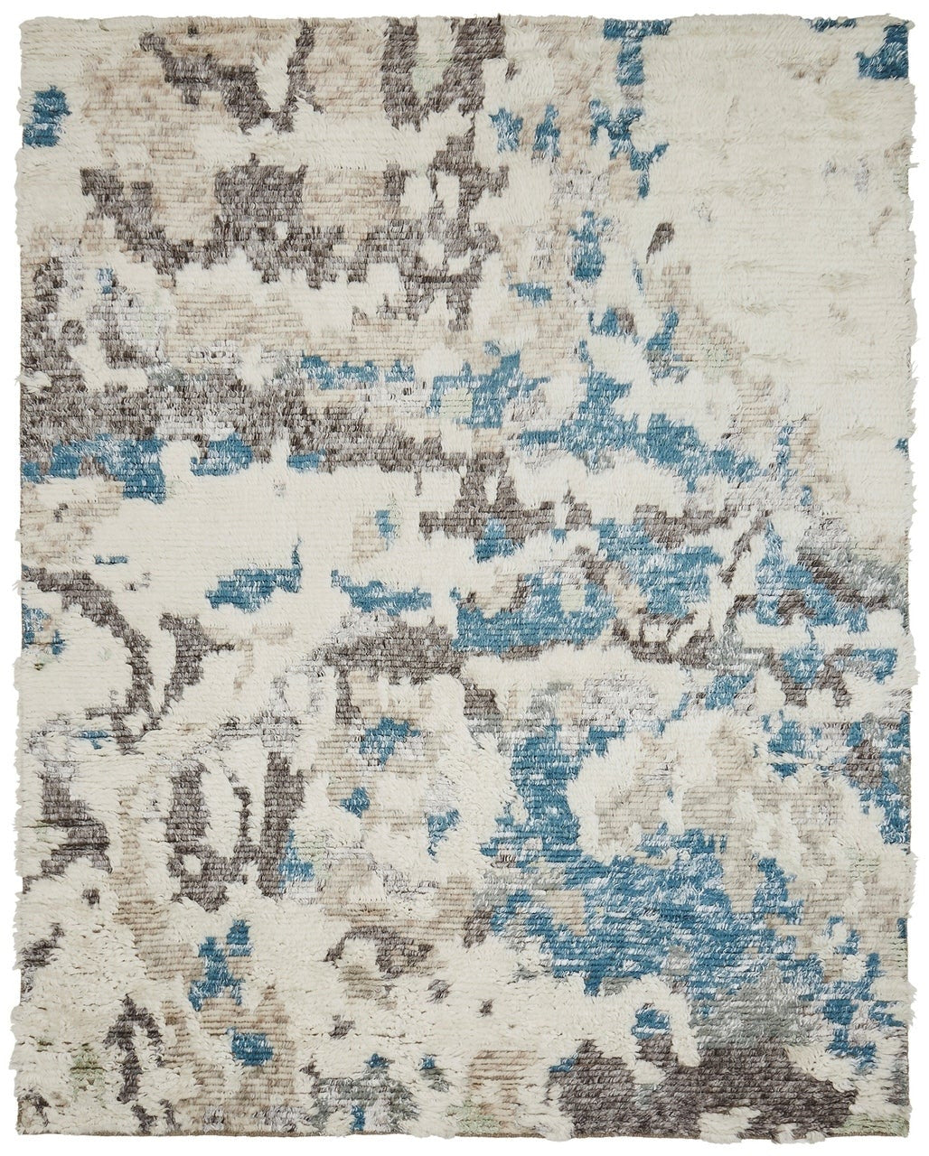 2' x 3' Modern Hand-Knotted Wool rug, Rug #PO0201