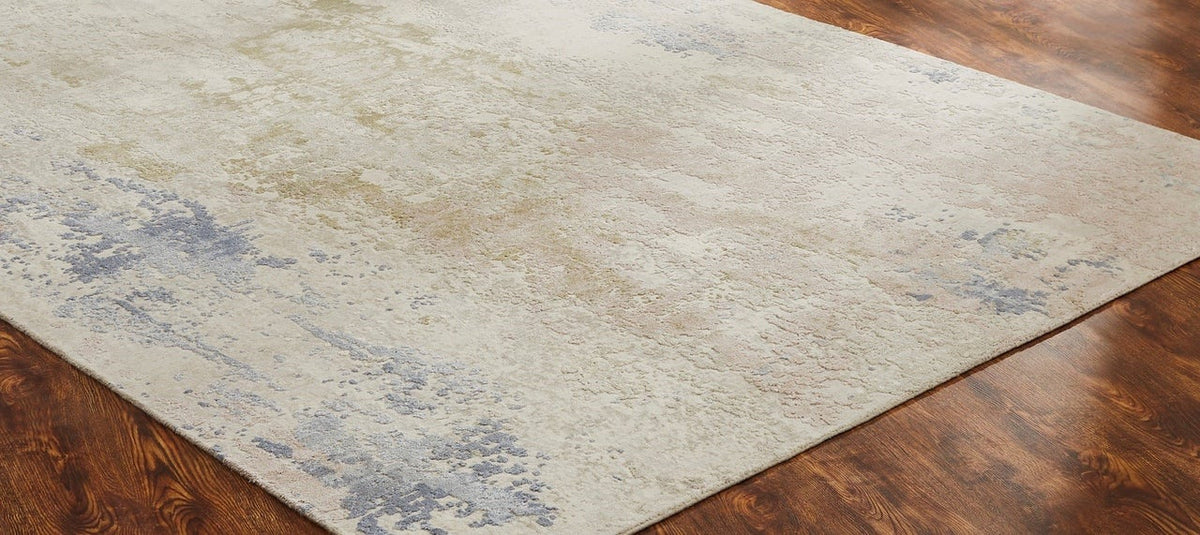 3' x 5' Modern Hand-Knotted Silk rug, Rug #PV9611