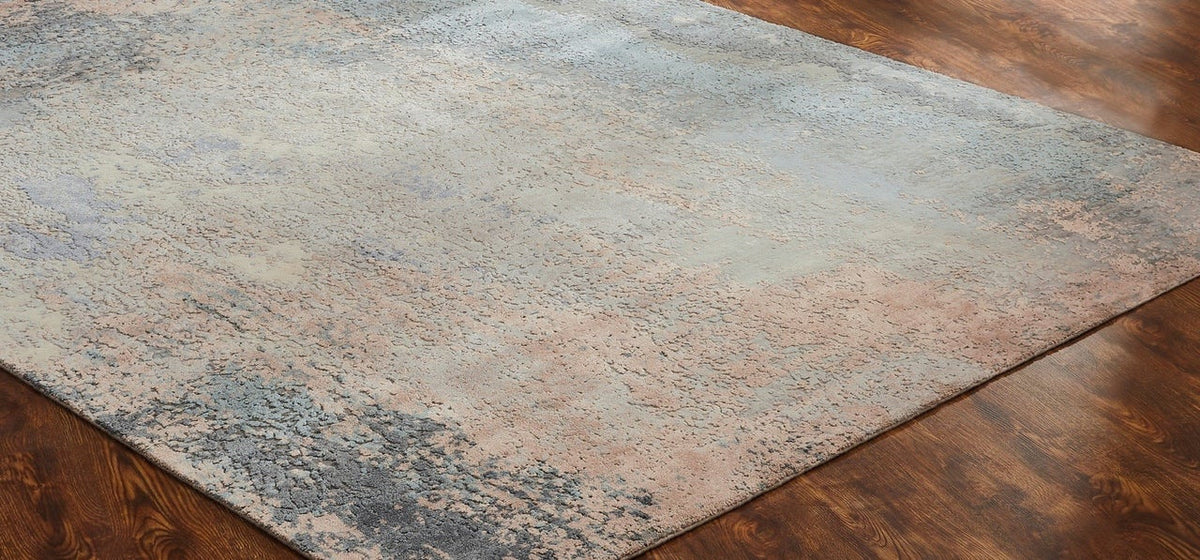 3' x 5' Modern Hand-Knotted Silk rug, Rug #PV9641