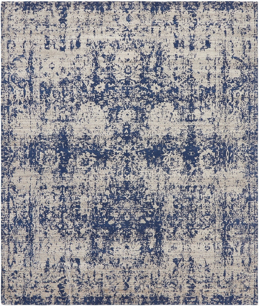 2' x 3' Transitional Hand Loom Silk rug, Rug #RG8351