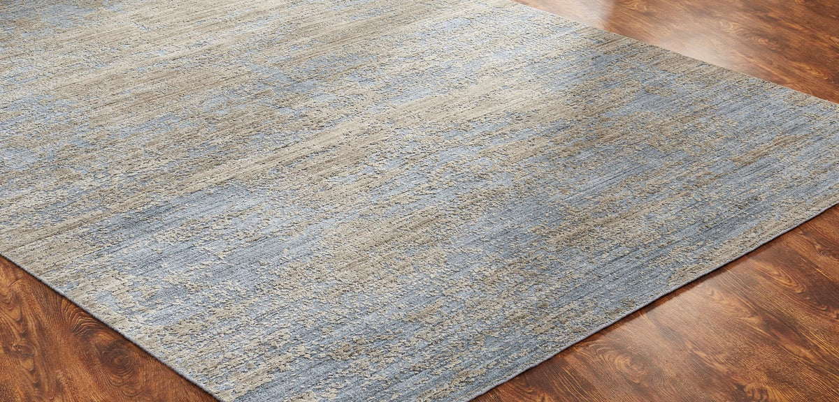 8' x 10' Transitional Hand Loom Silk rug, Rug #RG8381