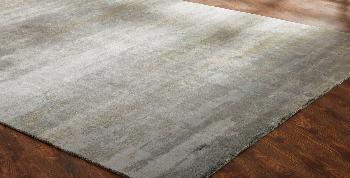 3'6" x 5'6" Modern Hand Loom Silk rug, Rug #RY0601