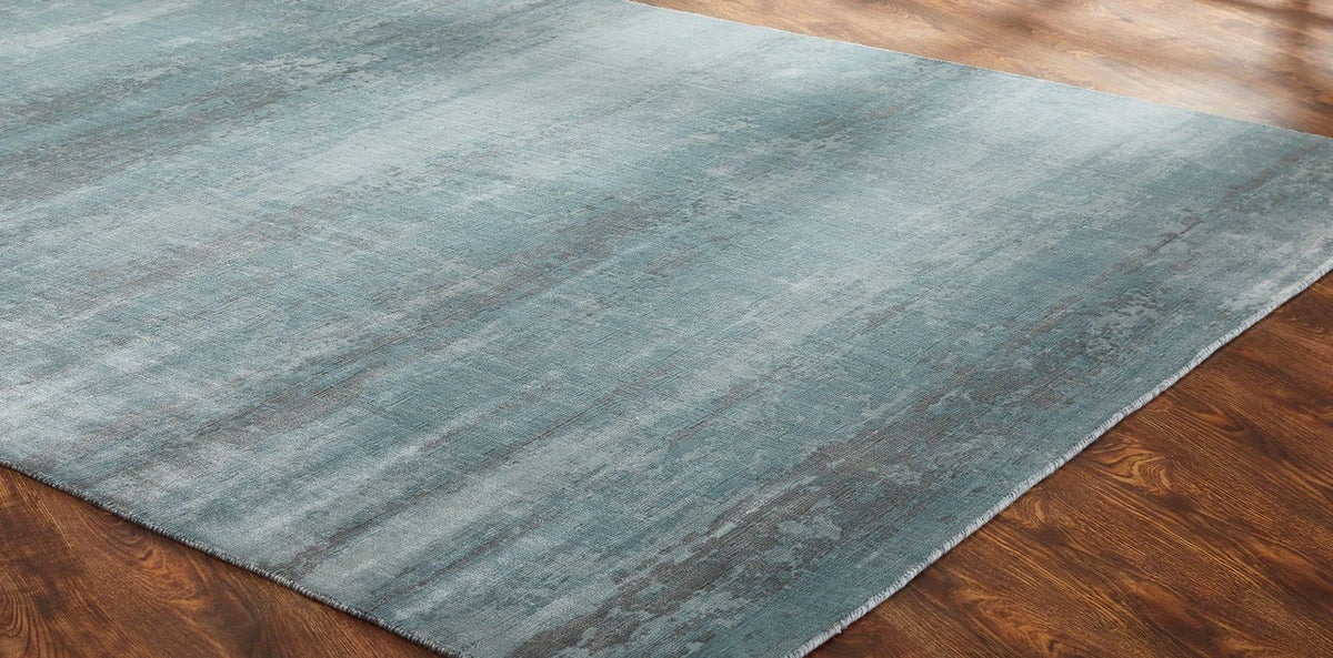 3'6" x 5'6" Modern Hand Loom Silk rug, Rug #RY0621