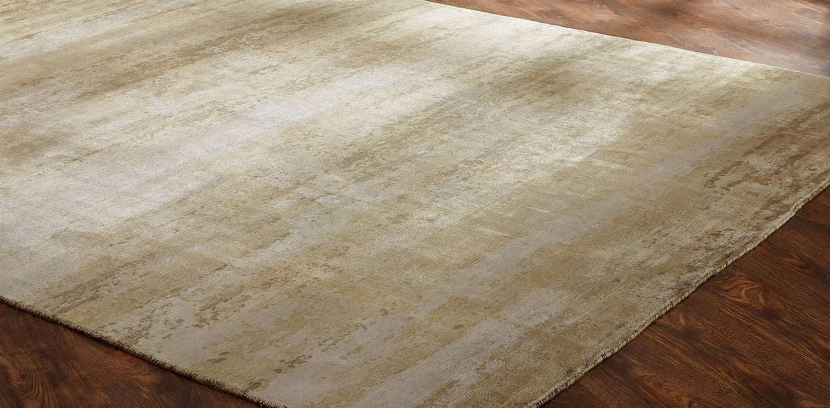 3'6" x 5'6" Modern Hand Loom Silk rug, Rug #RY0631