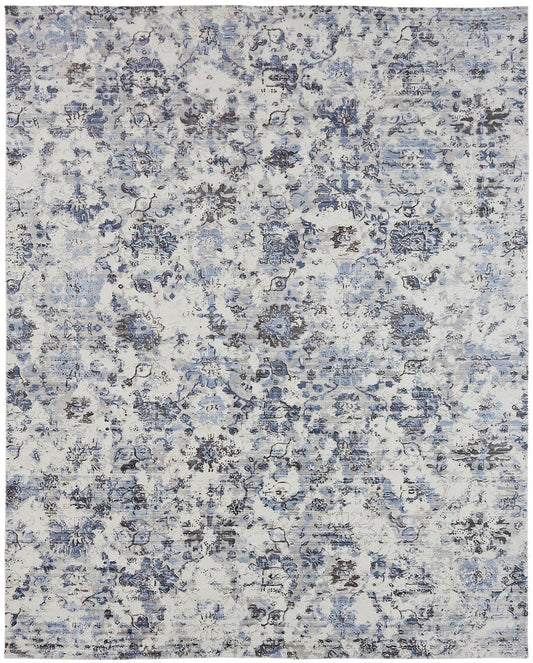 2' x 3' Modern Hand Loom Silk rug, Rug #RY0641