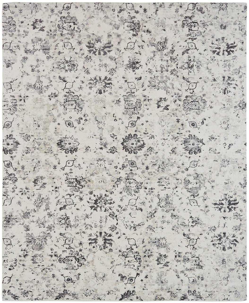 2' x 3' Transitional Hand Loom Silk rug, Rug #RY0651