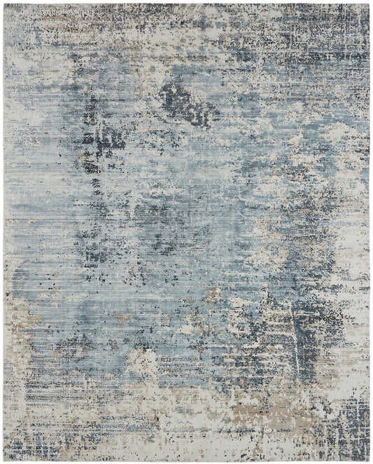 2' x 3' Modern Hand Loom Silk rug, Rug #RY0661