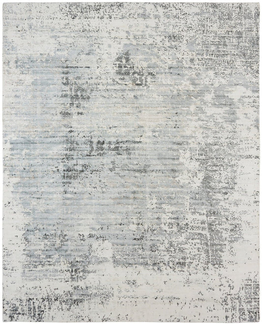 2' x 3' Modern Hand Loom Silk rug, Rug #RY0671