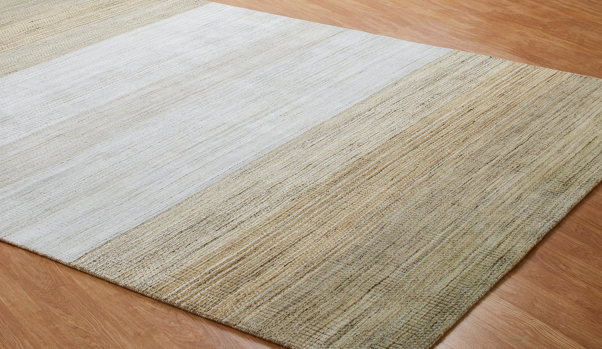 5'6" x 8'6" Transitional Hand Loom Silk rug, Rug #SE2051
