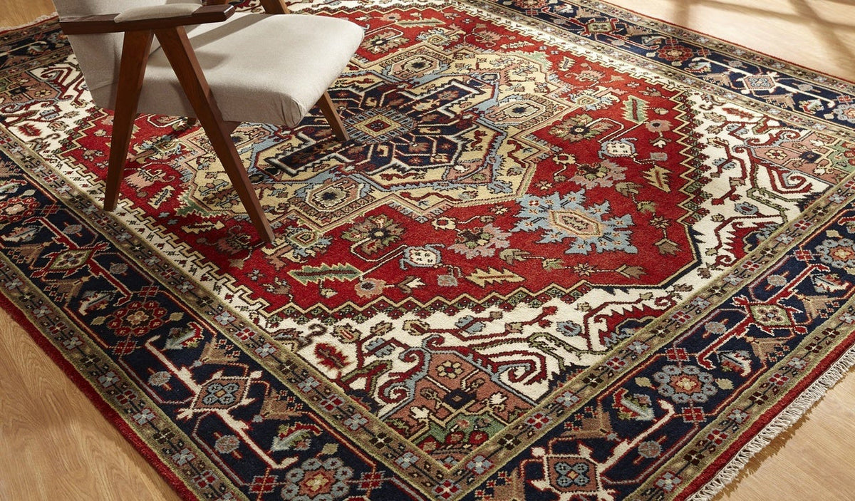 8' x 10' Traditional Hand-Knotted Wool rug, Rug #SR2031