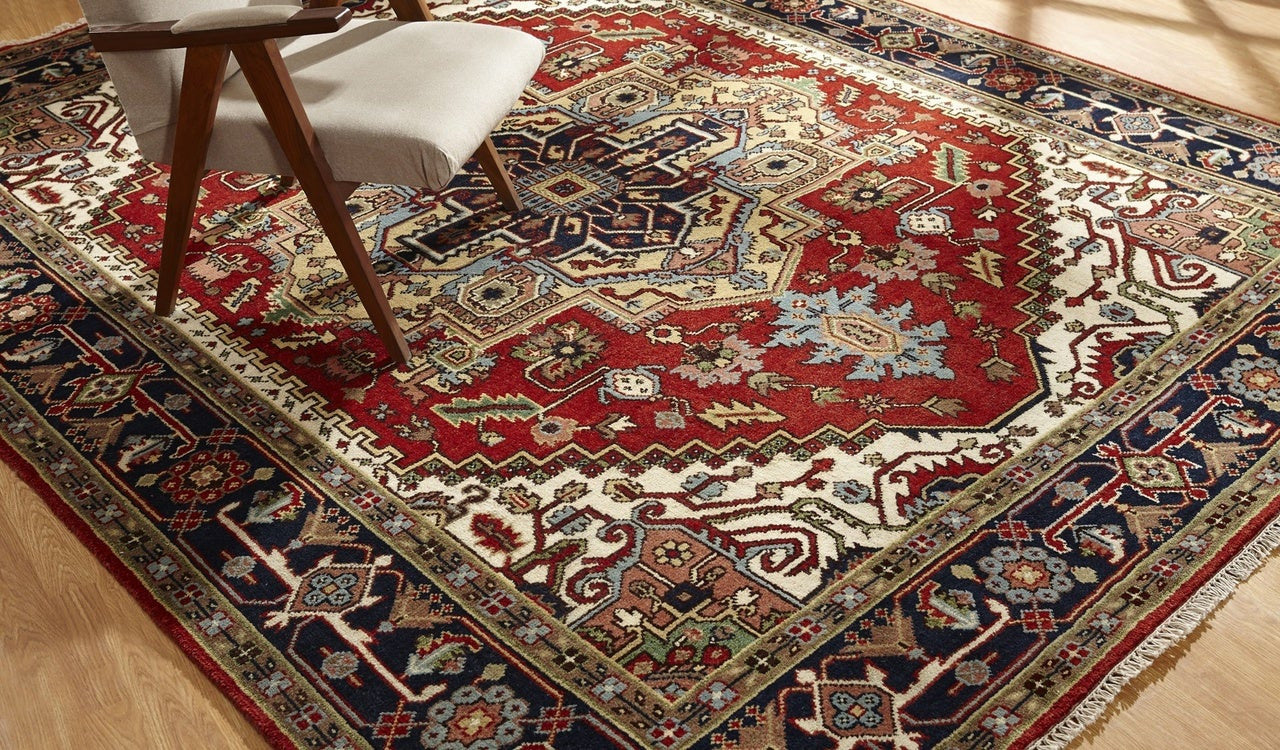 8' x 10' Traditional Hand-Knotted Wool rug, Rug #SR2031