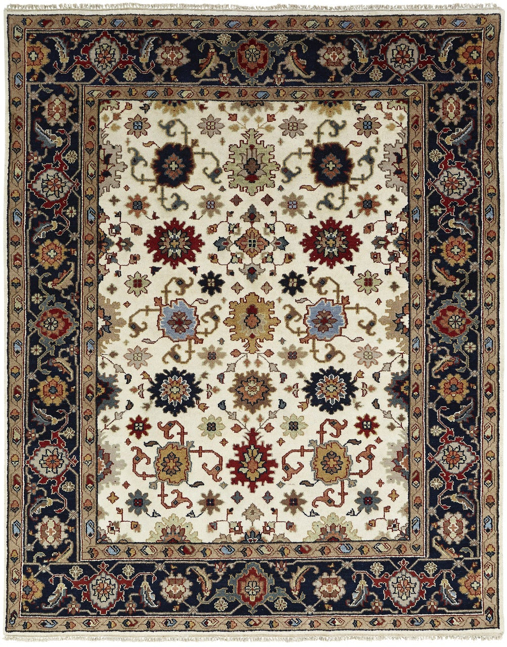 6' x 9' Traditional Hand-Knotted Wool rug, Rug #SR2071