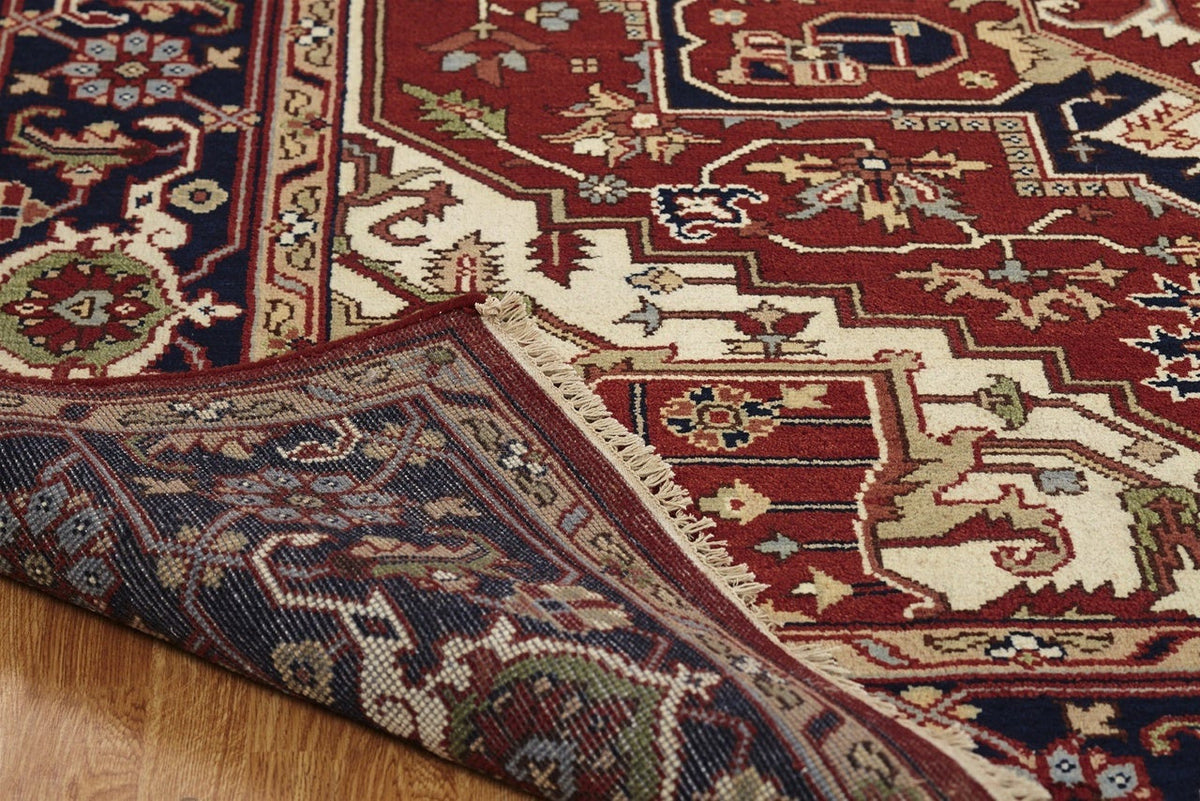 8' x 10' Traditional Hand-Knotted Wool rug, Rug #SR2081
