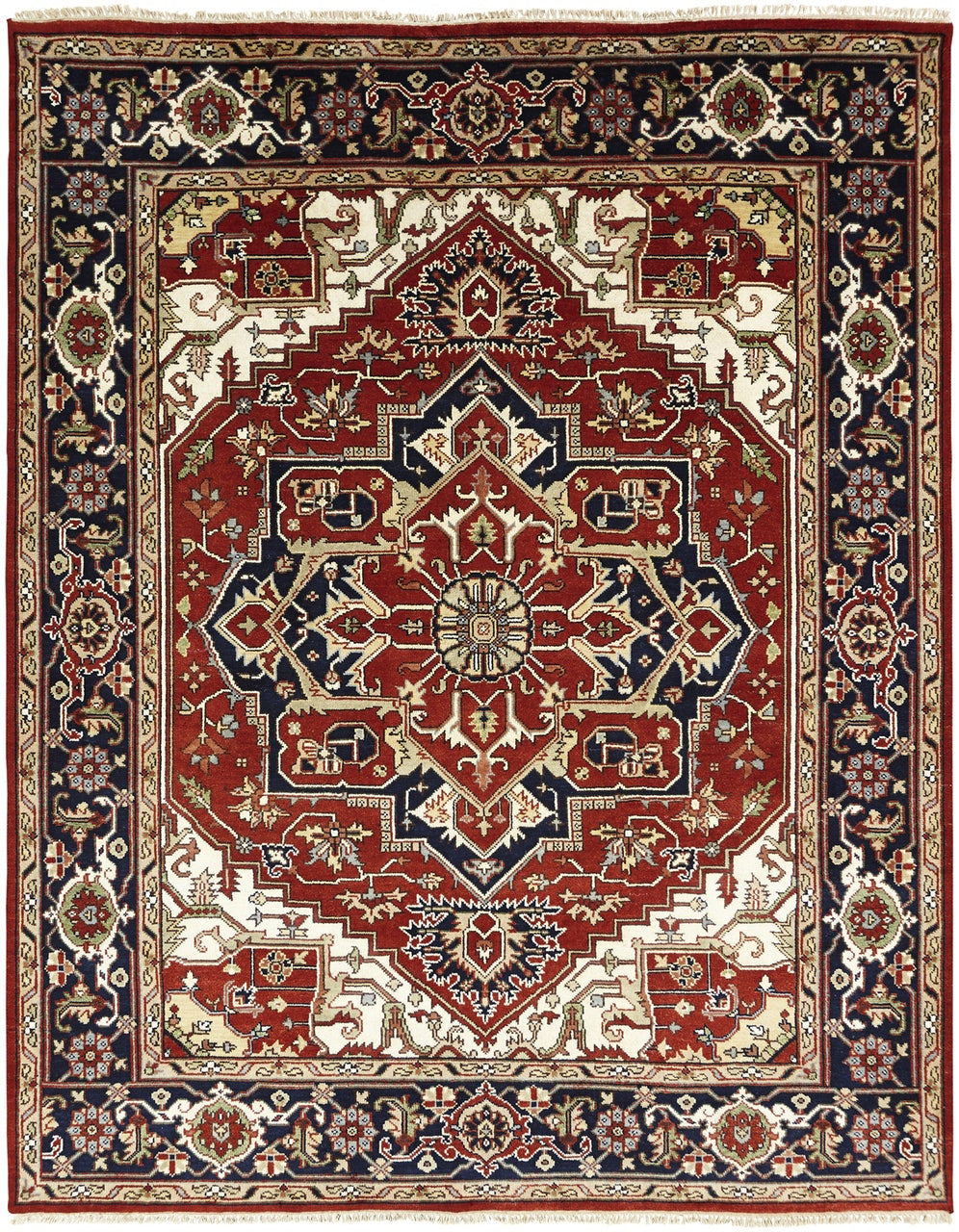 6' x 9' Traditional Hand-Knotted Wool rug, Rug #SR2081