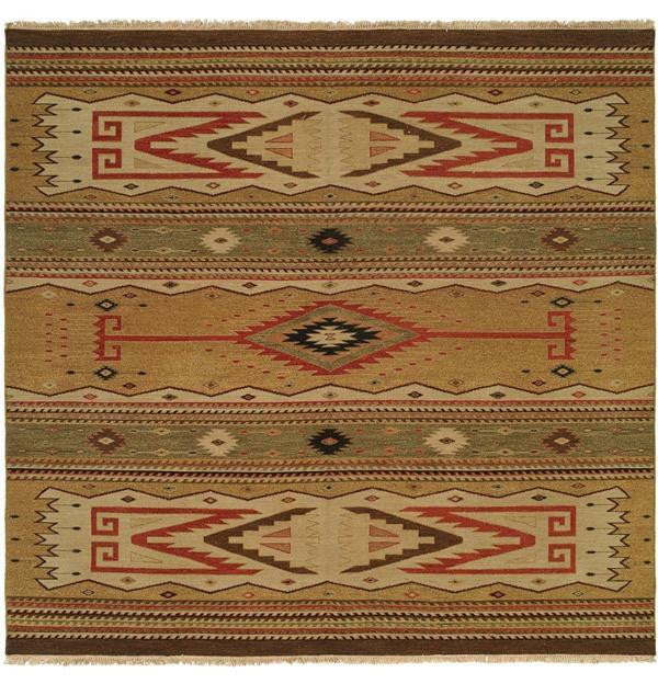 4' x 6' Nomad Hand-Knotted Wool rug, Rug #SU2211