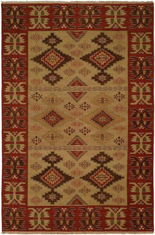 2' x 3' Flatweave Hand-Knotted Wool rug, Rug #SU2291