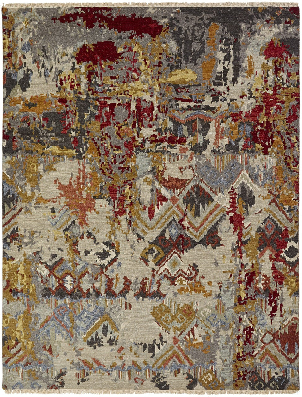 2' x 3' Flatweave Hand-Knotted Wool rug, Rug #SU4871