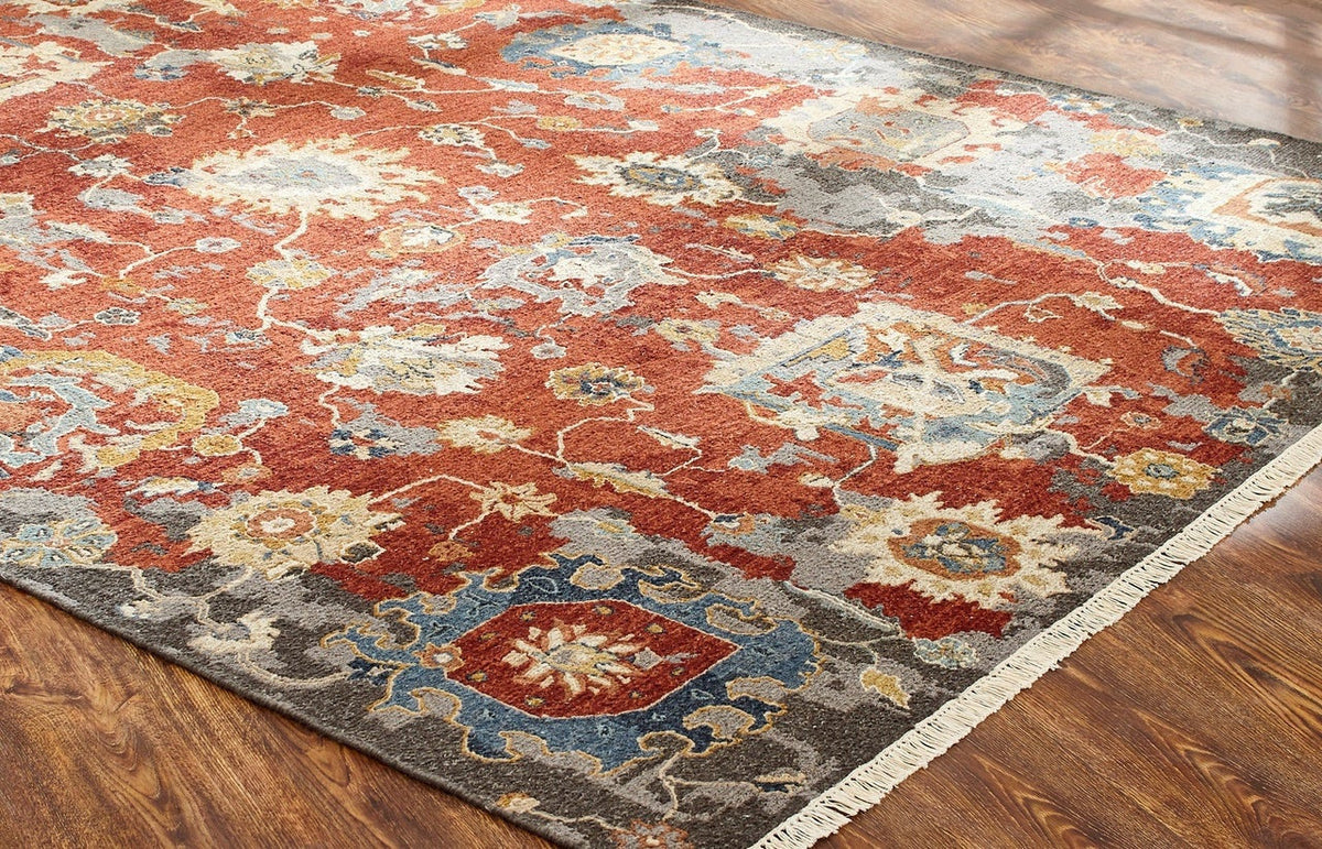 3' x 5' Transitional Hand-Knotted Wool rug, Rug #SU4901