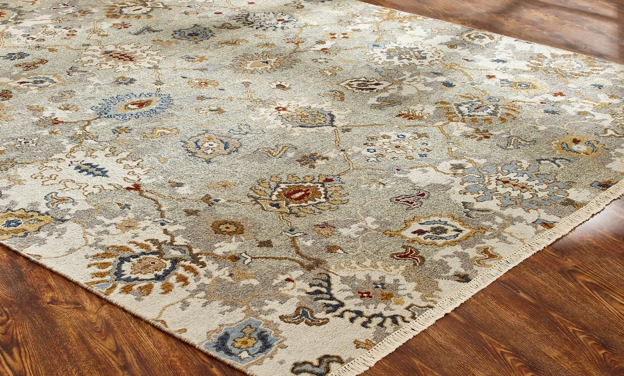 4' x 6' Flatweave Hand-Knotted Wool rug, Rug #SU4911