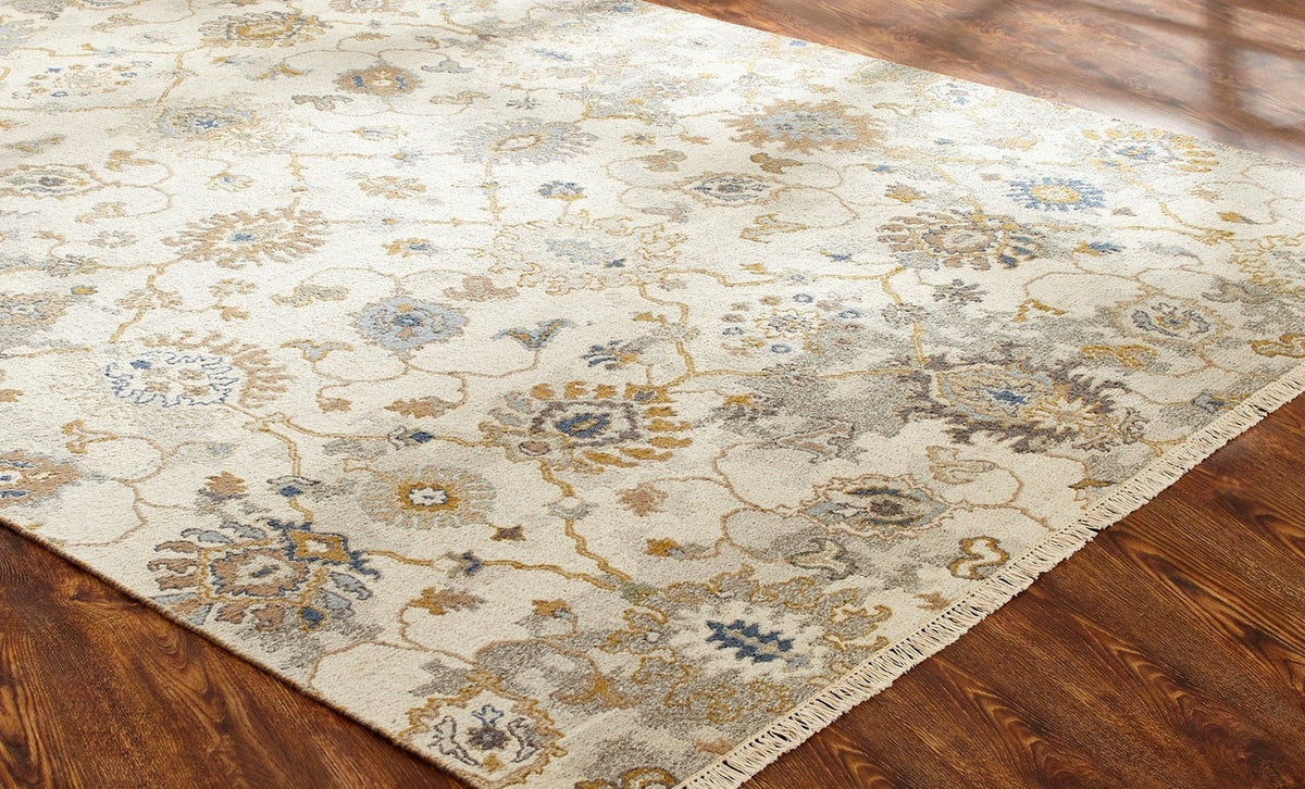 4' x 6' Transitional Hand-Knotted Wool rug, Rug #SU4921