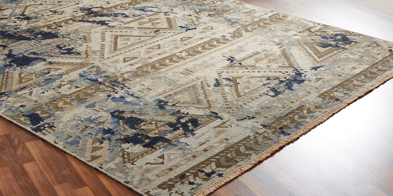 3' x 5' Flatweave Hand-Knotted Wool rug, Rug #SU4931