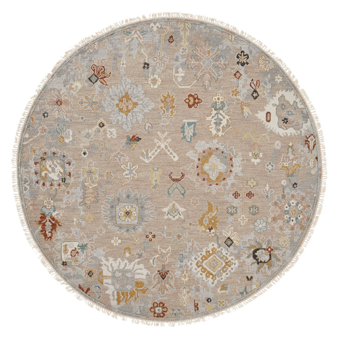 4' x 6' Transitional Hand-Knotted Wool rug, Rug #SU5551