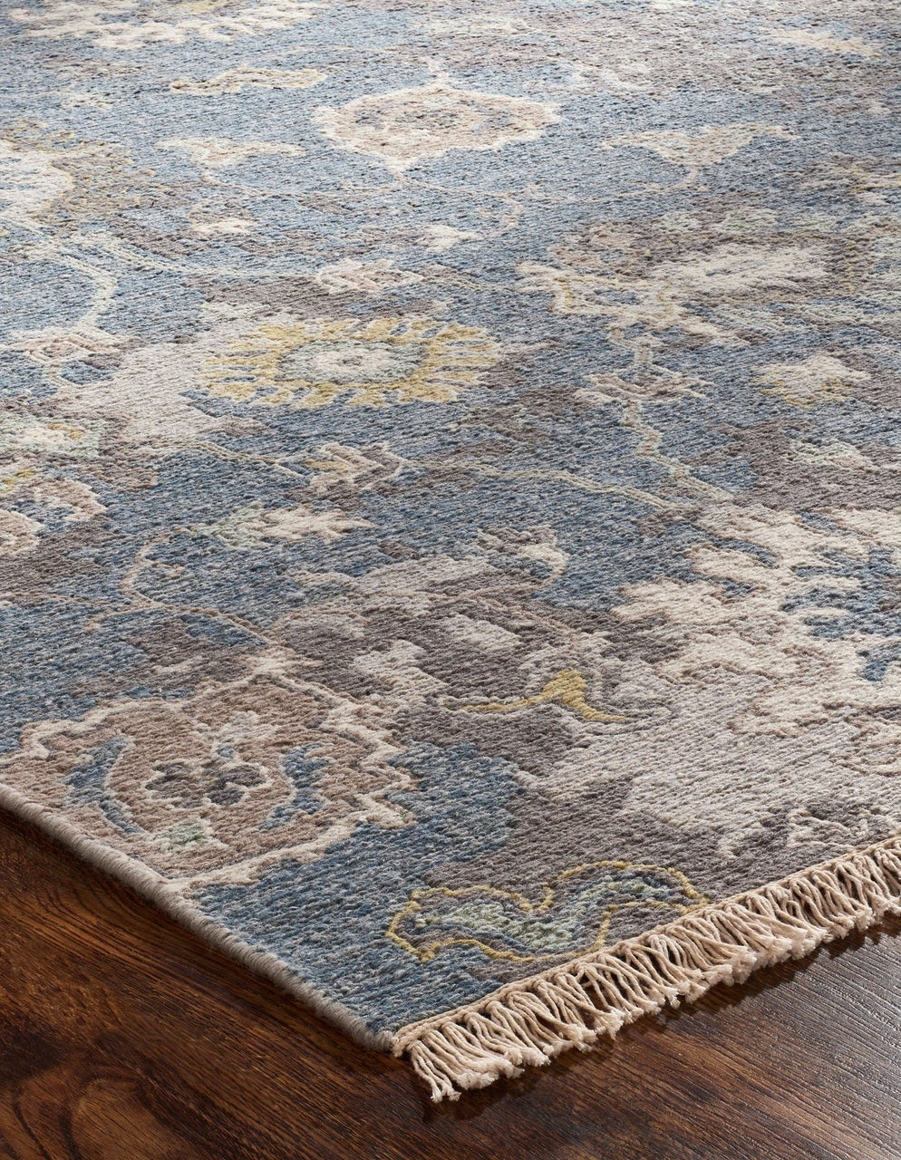 3' x 5' Transitional Hand-Knotted Wool rug, Rug #SU5571